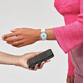 Swatch Swatch Gent Biosourced Swatch Pay! SO28K110-5300, gent швейцария женские часы на браслете силикон боковой вид
