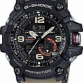 Casio Casio G-Shock GG-1000-1A5DR (GG-1000-1A5) Mudmaster GG-1000-1A5 электронные мужские часы черный циферблат, браслет пластик — вид спереди