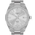 Tissot Tissot PRC 100 Solar Quartz 39mm T151.422.11.031.00 PRC 100 Solar T1514221103100 кварцевые мужские часы  белый циферблат, браслет нержавеющая сталь — вид спереди