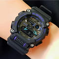 Casio Casio G-Shock GA-900AS-1A GA, наручные мужские часы фото под углом
