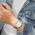 Casio Casio Collection MTP-1215A-7ADF (MTP-1215A-7A), collection япония мужские часы на браслете нержавеющая сталь боковой вид