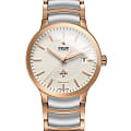 Rado Rado Centrix Automatic R30182703 Automatic R30182703 механические мужские часы бежевый циферблат, браслет сталь c pvd покрытием — вид спереди