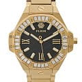 Philipp Plein Philipp Plein Lady Royal PWBDA0824  PWBDA0824 кварцевые женские часы черный циферблат, браслет нержавеющая сталь с pvd-покрытием — вид спереди
