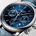 Longines Longines Master Collection L2.759.4.92.0 мужские часы синий циферблат на запястье