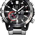 Casio Casio Edifice ECB-40D-1ADF (ECB-40D-1A), edifice япония мужские часы на браслете нержавеющая сталь боковой вид