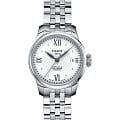 Tissot Tissot Le Locle Automatic Lady T41.1.183.16 Le Locle Automatic T41118316 механические женские часы  белый циферблат, браслет нержавеющая сталь — вид спереди