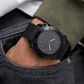 Hamilton Hamilton Khaki Navy BeLOWZERO Auto Titanium H78505330 механические мужские часы часы крупный план черный циферблата