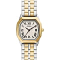 Fossil Fossil Harlow ES5362  ES5362 кварцевые женские часы бежевый циферблат, браслет нержавеющая сталь с ip-покрытием — вид спереди