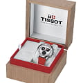 Tissot Tissot PRC 200 IIHF Swiss Edition T114.417.17.037.01 кварцевые мужские часы часы крупный план белый циферблата