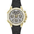 Guess Guess  Sport Steel  GW0313L2  GW0313L2 кварцевые женские часы серый циферблат, браслет силикон — вид спереди