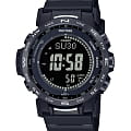 Casio Casio Pro Trek PRW-35Y-1BDR (PRW-35Y-1BER) PRW PRW-35Y-1BER кварцевые мужские часы серый циферблат, браслет пластик — вид спереди