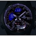 Casio Casio Edifice ECB-30DC-1BDF (ECB-30DC-1B), edifice япония мужские часы на браслете сталь с ip покрытием боковой вид