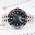 Tissot Tissot Seastar 1000 Powermatic 80 T120.407.11.091.01 механические мужские часы часы, крупный план зеленый циферблат