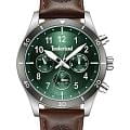Timberland Timberland Ashmont TDWGF0054702  TDWGF0054702 кварцевые мужские часы зеленый циферблат, браслет кожаный — вид спереди
