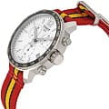 Оригинальные часы Tissot Tissot Quickster Chronograph NBA Miami Heat T095.417.17.037.08 кварцевые калибр механизма eta g10.211 общий вид