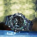 Casio Casio G-Shock GA-2200NN-1A электронные мужские часы часы крупный план черный циферблата