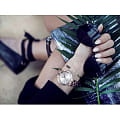 Michael Kors Michael Kors Portia MK6409 кварцевые женские часы часы крупный план розовый циферблата
