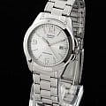 Casio Casio Collection MTP-1215A-7ADF (MTP-1215A-7A) кварцевые мужские часы часы крупный план серебристый циферблата