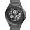 Fossil Fossil Evanston BQ2621  BQ2621 механические мужские часы черный циферблат, браслет нержавеющая сталь с pvd-покрытием — вид спереди