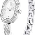 Swarovski Swarovski Dextera Bangle 5672977  швейцарские женские часы на браслете нержавеющая сталь боковой вид