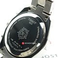 Tissot T1019171111600 наручные женские часы застежка крупным планом