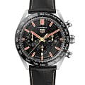 TAG Heuer Tag Heuer Carrera Year of the Rabbit CBN2A1L.FC6521  CBN2A1L.FC6521 механические мужские часы черный циферблат, браслет кожаный — вид спереди
