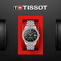 Tissot Tissot Ballade Powermatic 80 COSC T108.408.11.057.00 мужские часы черный циферблат на запястье