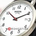 Boccia Titanium Boccia Titanium 3622-03 кварцевые мужские часы часы крупный план белый циферблата