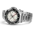 Hamilton Hamilton Khaki Navy Scuba Automatic GMT 43mm H82555150 механические мужские часы часы, крупный план зеленый циферблат