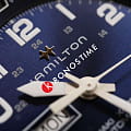 Hamilton Hamilton Khaki Aviation X Wind Day Date Auto H77765141 мужские часы синий циферблат на запястье
