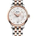 Mido Mido Baroncelli Lady Day M039.207.22.106.00  M0392072210600 механические женские часы  циферблат, браслет нержавеющая сталь — вид спереди
