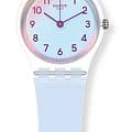 Swatch LK396 женские часы застежка крупным планом